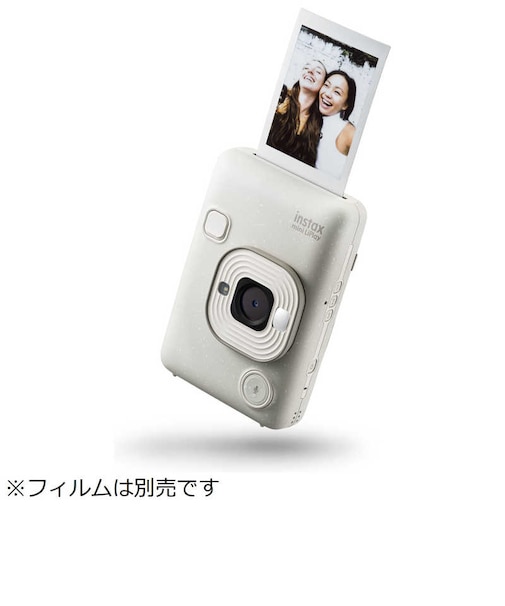富士フイルム　インスタントカメラ チェキ instax mini LiPlay WHITE C INSLIPLAYCWHITEVN