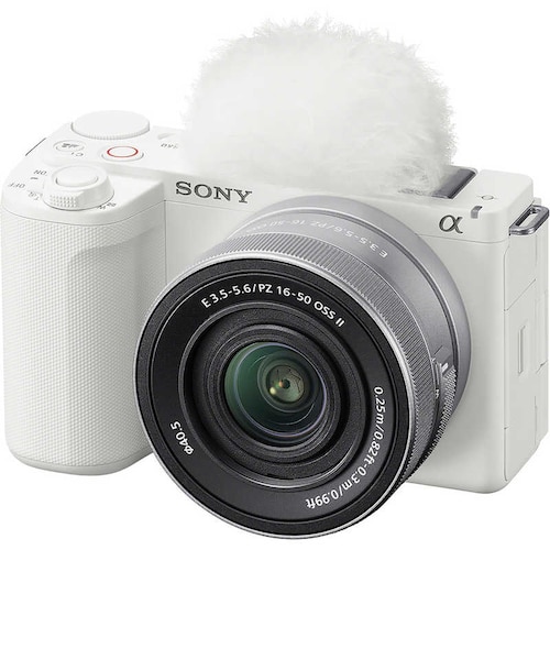 期間限定！値下げ！SONYミラーレスカメラ対応！ホワイトカラー　ズームレンズMF ソニー ミラーレス一眼カメラ ZVE10M2KWQ｜コジマの通販｜&mall