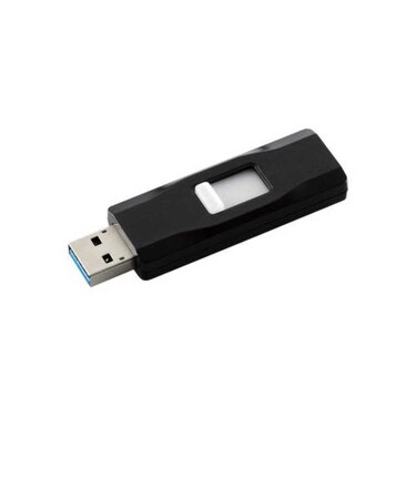 エレコム　USBメモリ (Mac/Windows11対応) ［128GB /USB TypeA /USB3.2 /スライド式/5Gbps対応］ ブラック MFUYB3128GBK
