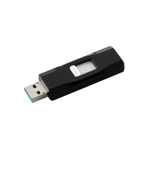 エレコム　USBメモリ (Mac/Windows11対応) ［128GB /USB TypeA /USB3.2 /スライド式/5Gbps対応］ ブラック MFUYB3128GBK