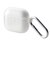 エレコム　AirPods 4 ケース 用 ソフト カバー ワイヤレス/ MagSafe カラビナ付 クリア AVAAP06UCCR