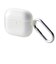エレコム　AirPods 4 ケース 用 ソフト カバー ワイヤレス/ MagSafe カラビナ付 クリア AVAAP06UCCR