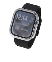 エレコム Apple Watch 42mm フルカバーケース プレミアムガラス 高透明 AW25BFCGCR