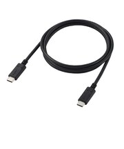 エレコム USB C-C PD対応 240W対応 スタンダード 充電専用 1.0m USBCCFCP10BK