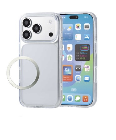 エレコム　iPhone 18 Pro ハイブリッドケース PMA26CHVCKCR