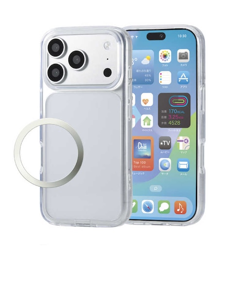 エレコム　iPhone 18 Pro ハイブリッドケース PMA26CHVCKCR