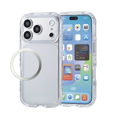 エレコム　iPhone 18 Pro ケースTOUGH SLIM LITE オールクリア 極限 PMA26CTSLAKCR