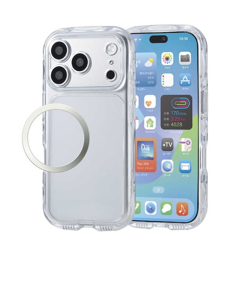 エレコム　iPhone 18 Pro ケースTOUGH SLIM LITE オールクリア 極限 PMA26CTSLAKCR