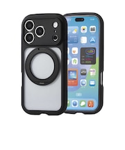 エレコム iPhone 18 Pro ケースTOUGH SLIM LITE 極限 MAGKEEP スタンド PMA26CTSSTKBK
