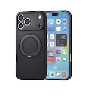 エレコム iPhone 18 Pro Max ハイブリッドケース 極限 MAGKEEP スタンド PMA26DMGSTKBK