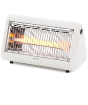 ヤマゼン　足元電気ストーブ 400W 転倒オフ機能 DSF045