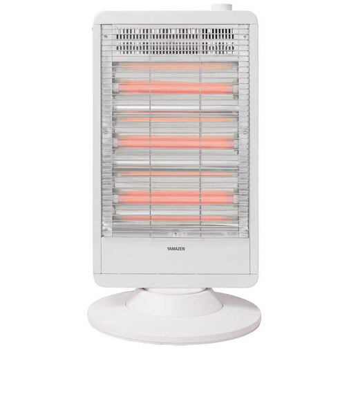 ヤマゼン　電気ストーブ 900W 首振り機能 転倒オフ機能 DSM094