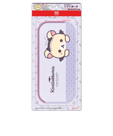 アイレックス キャラクターソフトポーチ for Nintendo Switch2 コリラックマのこあくま気分 ソフトポーチSwitch2コリラックマ<br>★こちらの商品は人気商品のため、色違い・仕様違い等含め「一家族1台限り」でのご協力をお願いしております。