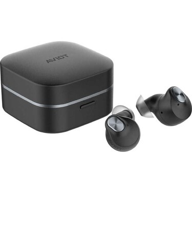 AVIOT　完全ワイヤレスイヤホン [ワイヤレス(左右分離) / ノイズキャンセリング対応 / Bluetooth対応] Black Onyx TEQ3RBK