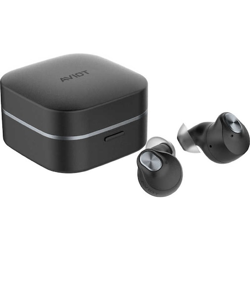 AVIOT　完全ワイヤレスイヤホン [ワイヤレス(左右分離) / ノイズキャンセリング対応 / Bluetooth対応] Black Onyx TEQ3RBK
