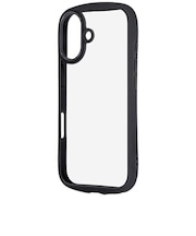 レイアウト　iPhone 17 HBタフケース Puffull レンズガードリング/ブラック RTP61CMD1B