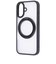 レイアウト　iPhone 17 HBケース シルキーマット マグ充電対応 リング付/ブラック RTP61BS11B
