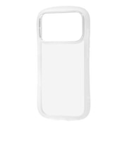 レイアウト　iPhone 18 Pro ケース / ハイブリッド タフケース Puffull ＋レンズガードリング / クリア RTP58CMD1C