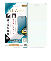 レイアウト　iPhone 18 Pro フィルム / ガラスフィルム マルチケースフィット 硬度10H ブルーライトカット 反射防止 RTP58FSKG3