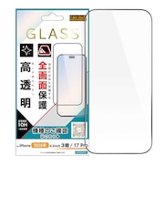 レイアウト　iPhone 18 Pro フィルム / ガラスフィルム 全面保護 硬度10H 高透明 RTP58FCGB