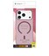 トリニティ　iPhone 18 Pro / 17 Pro ［Silky Armor］ マグネット吸着式アクセサリー対応 シルキータッチケース マットクリアワインレッド TRIP26M3SACLWR