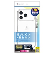 トリニティ　iPhone 18 Pro Max / 17 Pro Max ［Aegis Solid］ 超精密設計フルカバーTPUケース クリア TRIP26L3AGSLCL