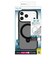 トリニティ　iPhone 18 Pro Max / 17 Pro Max マグネット吸着式アクセサリー対応 リングスタンド付きハイブリッドクリアケース TRIP26L3MOLMBKBK