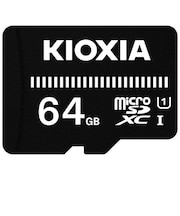 KIOXIA　microSDXCカード EXCERIA BASIC エクセリアベーシック Class10 /64GB KMUBA064G