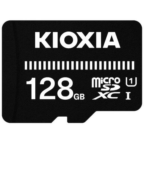 KIOXIA　microSDXCカード EXCERIA BASIC (Class10/128GB) KMUBA128G
