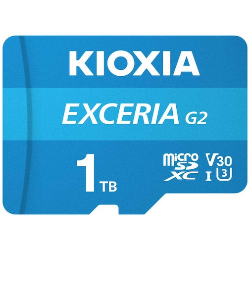 KIOXIA　microSDXCカード EXCERIA (Class10/1TB) KMUB001TBK