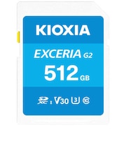 KIOXIA　SDXCカード EXCERIA データ復旧サービス付き (Class10/512GB) KSDUB512GBK