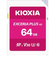 KIOXIA　SDXCカード EXCERIA PLUS(エクセリアプラス) ［Class10 /64GB］ ピンク KSDHB064G