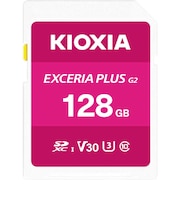 KIOXIA　SDXCカード EXCERIA PLUS(エクセリアプラス) ［Class10 /128GB］ ピンク KSDHB128G