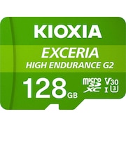 KIOXIA　SDXC microSDカード EXCERIA HIGH ENDURANCE G2(エクセリアハイエンデュランスG2) ［Class10 /128GB］ KEMUB128GBK