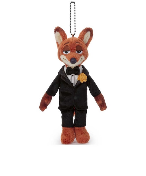 タカラトミーアーツ　ディズニーキャラクター/ズートピア2/ボールチェーンマスコット/ニック・ワイルド(タキシード) ｽﾞｰﾄﾋﾟｱ2_BCﾆｯｸﾜｲﾙﾄﾞ