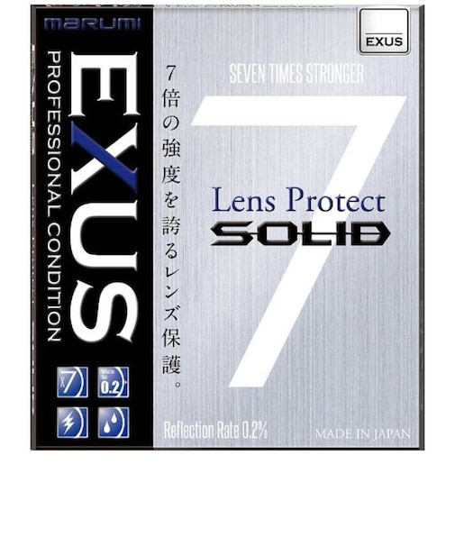 マルミ光機　37mm EXUS(エグザス) レンズプロテクト SOLID 37MMEXUSLENSPROTECTS