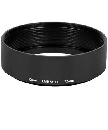 ケンコー・トキナー　レンズメタルフード(72-77mm)(ブラック) LMH7277BK