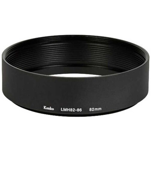 ケンコー・トキナー　レンズメタルフード(82-86mm)(ブラック) LMH8286BK