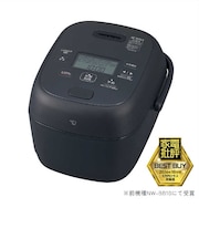 象印マホービン　炊飯器 5.5合 豪熱大火力 圧力IHジャー 鉄器コート黒まる厚釜 ブラック NWBC10