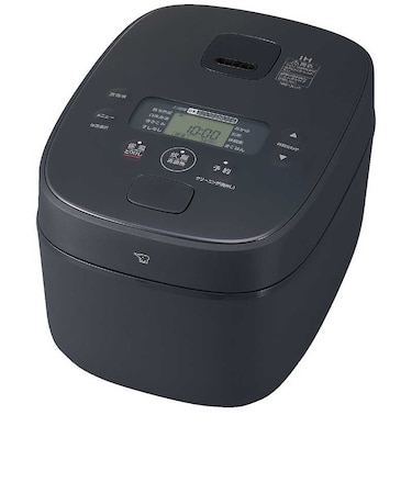 象印マホービン　炊飯器 5.5合 豪熱大火力 IHジャー 黒まる厚釜 ブラック NWQC10