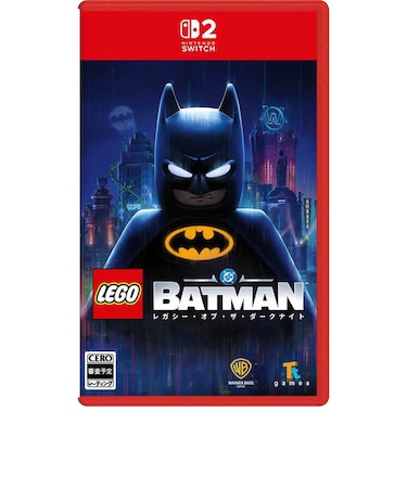 WBGAMES Switch2ゲームソフト LEGO(R) BATMAN: LEGACY OF THE DARK KNIGHT レゴバットマンレガシーオブザダークナイト<br>★こちらの商品は人気商品のため、色違い・仕様違い等含め「一家族1台限り」でのご協力をお願いしております。