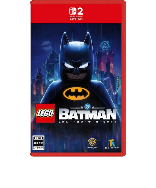 WBGAMES Switch2ゲームソフト LEGO(R) BATMAN: LEGACY OF THE DARK KNIGHT レゴバットマンレガシーオブザダークナイト<br>★こちらの商品は人気商品のため、色違い・仕様違い等含め「一家族1台限り」でのご協力をお願いしております。