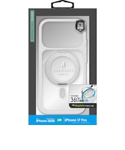 ラスタバナナ iiPhone 18 Pro / 17 Pro ケース ZEROSAFE Circle 磁力充電対応 CL×SV クリア*シルバー 9598IP6BZSCLSV