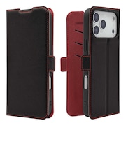 ラスタバナナ iPhone 18 Pro Max / 17 Pro Max 薄型手帳ケース SM BK×RD ブラック*レッド 9658IP6DBSMBKR