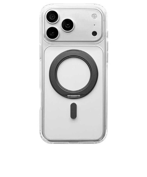 ラスタバナナ　iPhone 18 Pro Max / 17 Pro Max ケース ZEROSAFE Circle 磁力充電対応 CL×BK クリア＊ブラック 9677IP6DZSCLBK