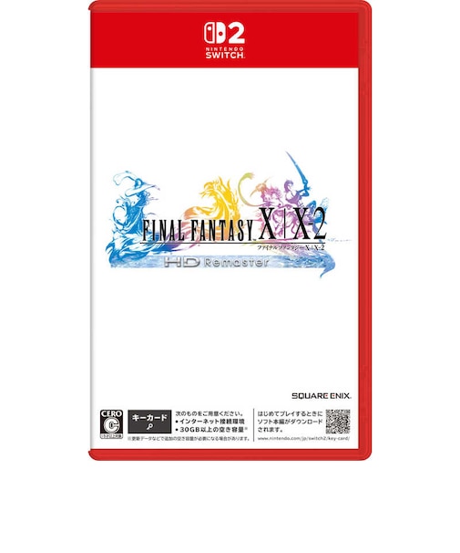 スクウェア・エニックス Switch2ゲームソフト FINAL FANTASY X/X-2 HD Remaster FFX_X-2<br>★こちらの商品は人気商品のため、色違い・仕様違い等含め「一家族1台限り」でのご協力をお願いしております。