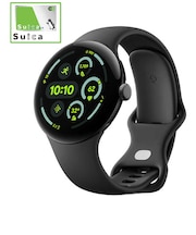 Google Pixel Watch 3 45mm Matte Black アルミケース/Obsidian アクティブ バンド(WiFi) Black GA05785US