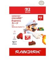 SanDisk microSD Express Card 512GB for Nintendo Switch 2 ［512GB］ ｻﾝﾃﾞｨｽｸmicroSDEx512★こちらの商品は人気商品のため、色違い・仕様違い等含め「一家族１台限り」でのご協力をお願いしております。