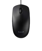 マウス Lサイズ [光学式 /有線 /3ボタン /USB (Type-C)] ブラック MLE10URCBK