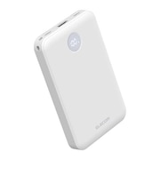 モバイルバッテリー 10000mAh 小型 軽量 22.5W充電 3ポート(Type-C×2/USB-A) PSE適合 iPhone/Android/Switch対応 旅行 防災 ホワイト DEC7610000WH